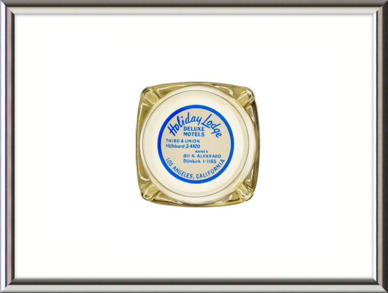 Holiday Lodge Deluxe Motels Ashtray Wall Art