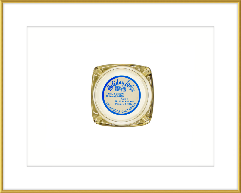Holiday Lodge Deluxe Motels Ashtray Wall Art