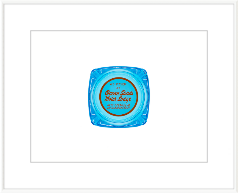 Ocean Sands Motor Lodge Ashtray Wall Art