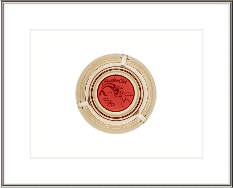 Rainbow Club Ashtray Wall Art