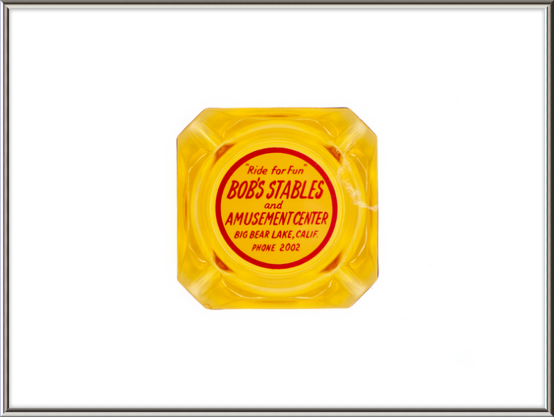 Bob's Stables and Amusement Center Ashtray Wall Art