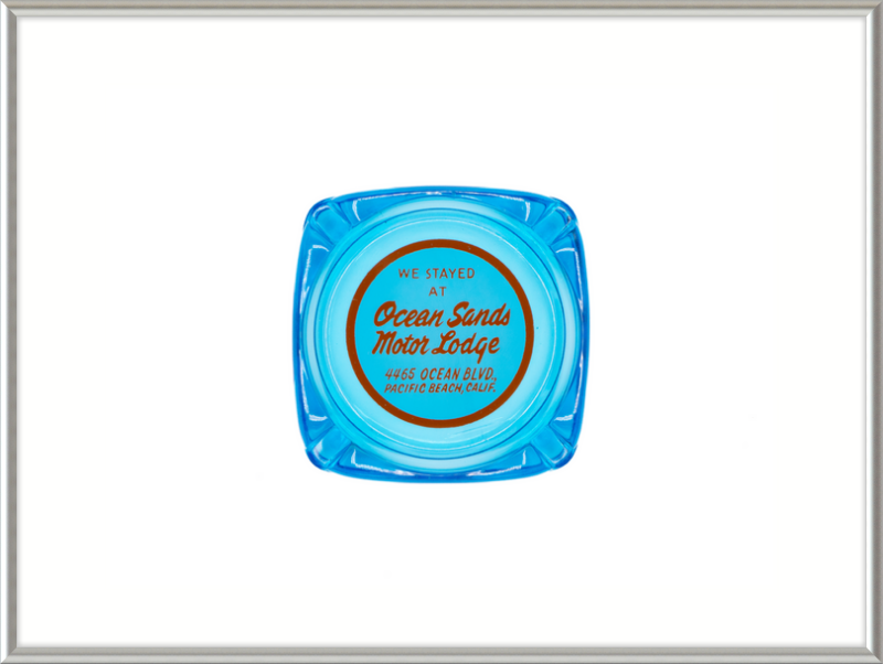 Ocean Sands Motor Lodge Ashtray Wall Art