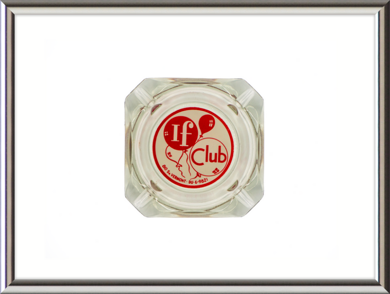 If Club Ashtray Wall Art