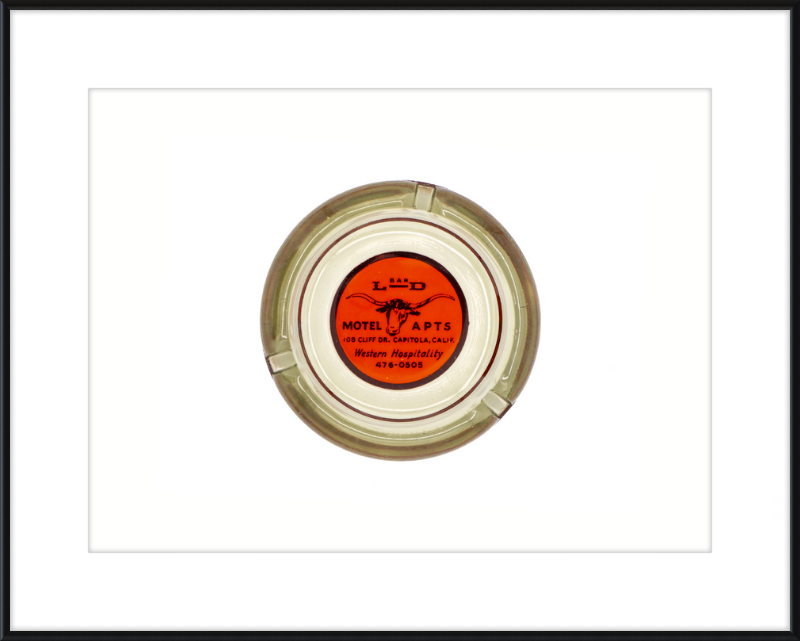 L Bar D Motel Apts Ashtray Wall Art