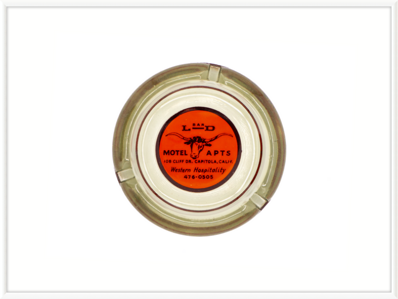 L Bar D Motel Apts Ashtray Wall Art
