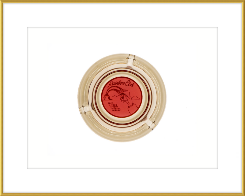 Rainbow Club Ashtray Wall Art
