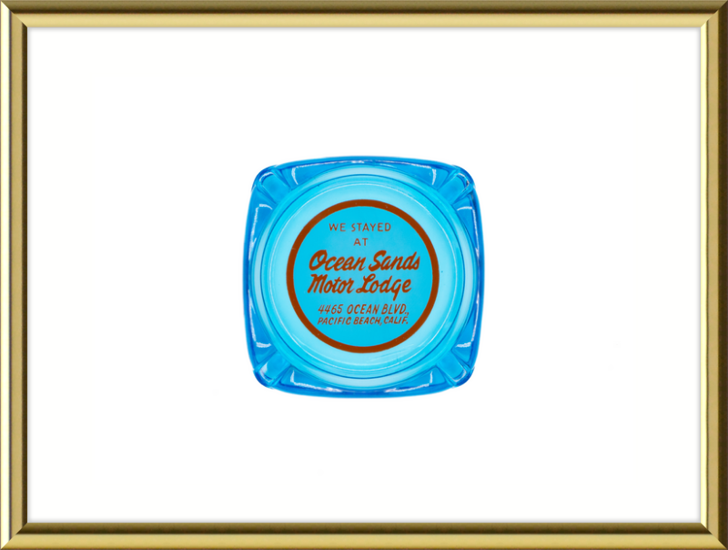 Ocean Sands Motor Lodge Ashtray Wall Art